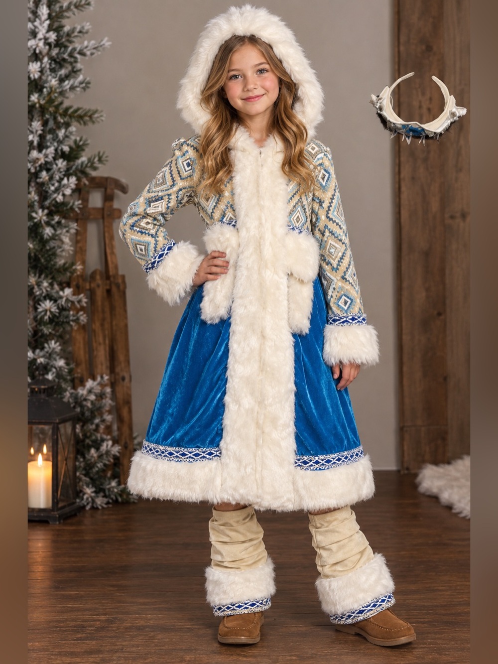 Wishcraft Snow Princess Eskimo Costume